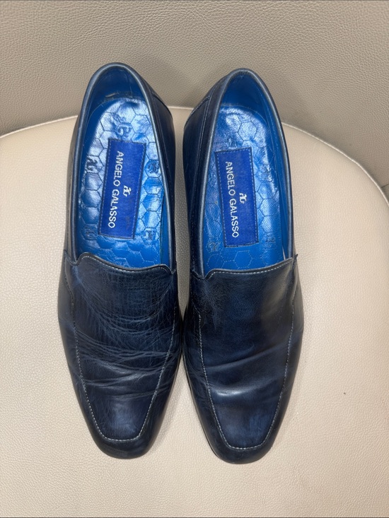 Angelo galasso Other - Angelo Galasso Men’s Brown Leather Loafers – Size EU 41